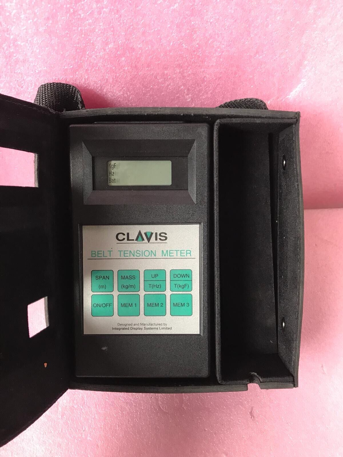 Clavis ICH610S Hand Held Belt Tension Meter AS IS IN PHOTOS Lagpat