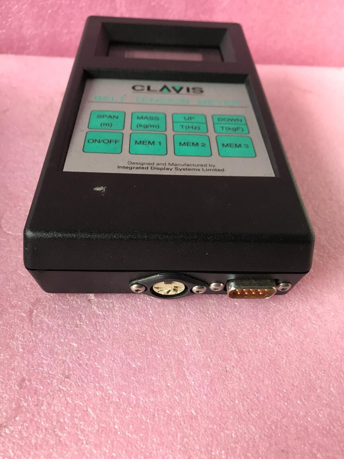 Clavis ICH610S Hand Held Belt Tension Meter AS IS IN PHOTOS Lagpat