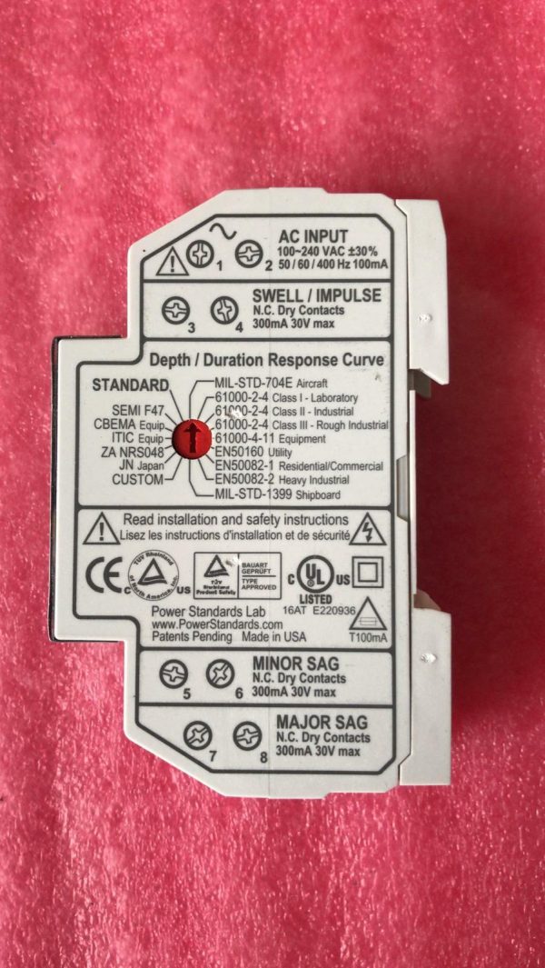 PSL Power Standards Lab PQ1 Power Quality Relay * Lagpat