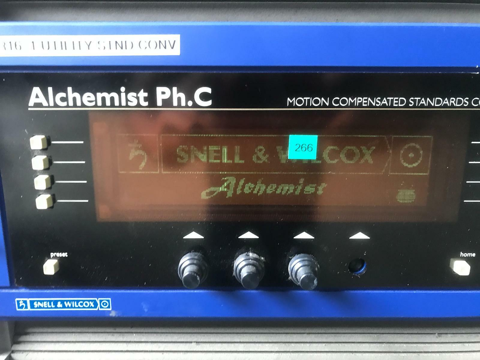 Snell & Wilcox MOTION COMPENSATED STANDARDS CONVERTER Lagpat