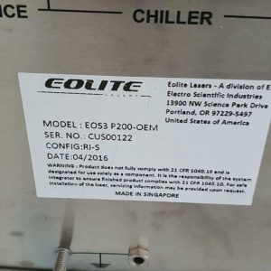 ESI EOLITE BOREAS FLEX-UV-OEM Laser + EOS3 P200-OEM