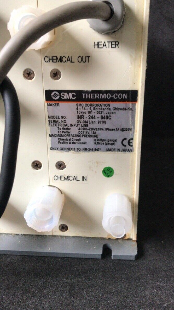 Smc Inr 244 646c Thermo Heat Exchanger Lagpat