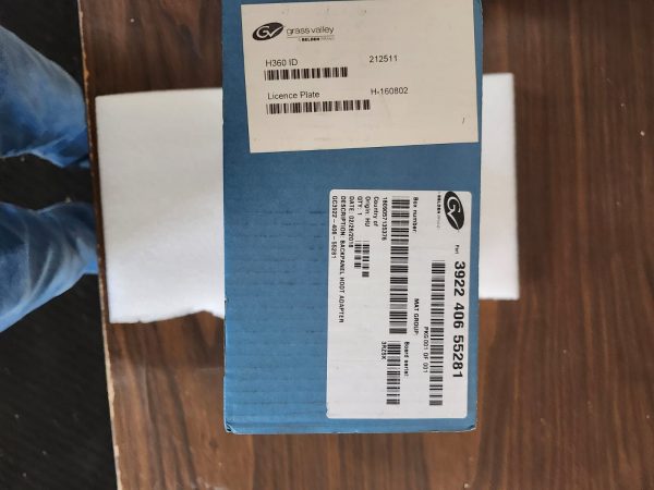 Grass Valley 3922 406 55281 Back Panel HDDT Adapter - Image 3