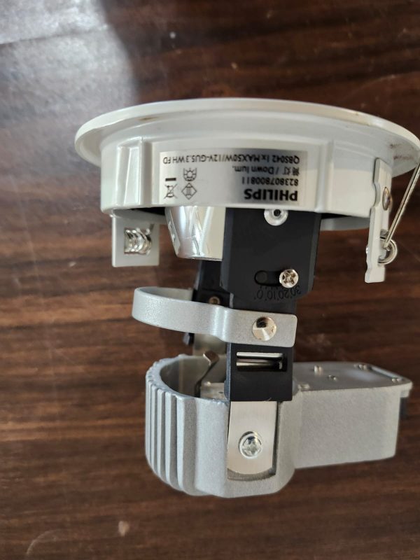 PHILIPS Smart Halogen Downlight QBS042 1xMAX50W/12V-GU5.3 WH FD - Image 3