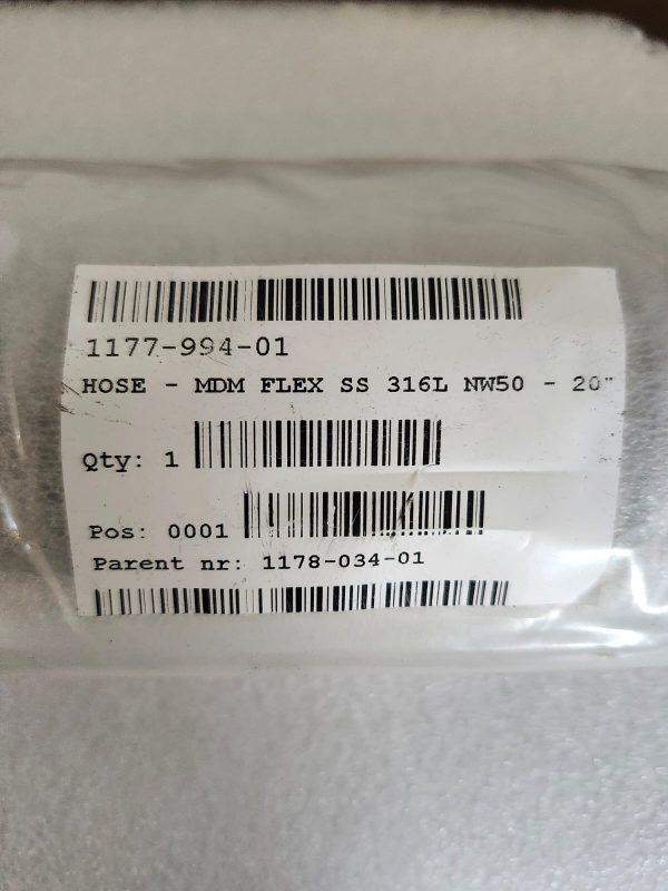 ASM HOSE - MDM FLEX SS 316L NW50 - 20" - Image 2