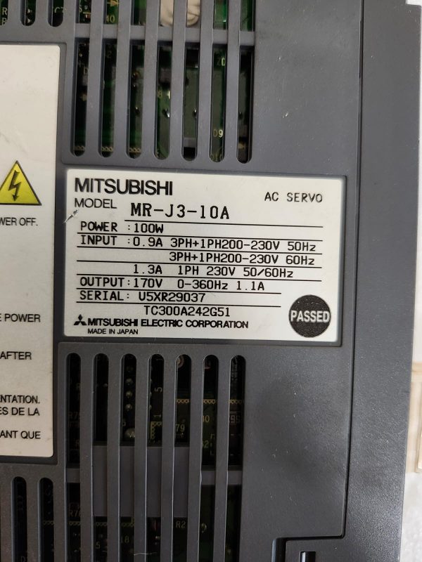 Mitsubishi MR-J3-10A - Image 3