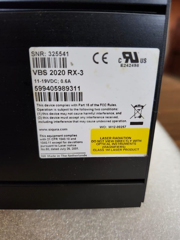 Siqura VBS 2020 RX-3 Video Decoder - Image 3