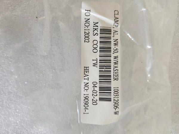 MKS Instruments HPS Clamp NW50 AL 100312906 W - Image 2