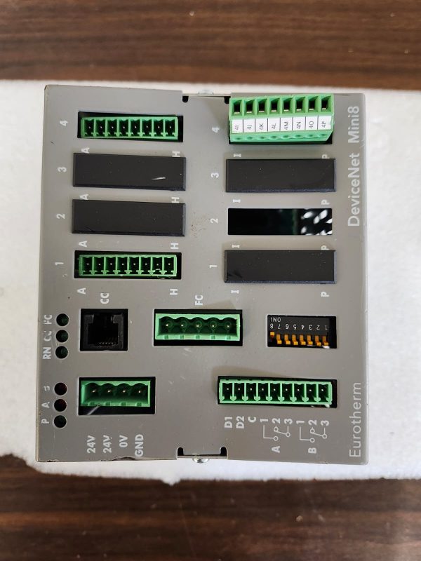 Eurotherm Mini8/4LP/0PRG/VL/Devicenet/C/TC4/XXX/XXX/DO8/STD/60/EU0881/F0002