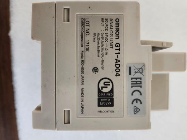 OMRON GT1-AD04 analog unit - Image 2