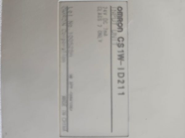 Omron CS1W-ID211 CS1 Series DC Input Module, 24VDC - Image 2