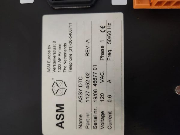 ASM ASSY DTC 1127-452-02 REV A - Image 3