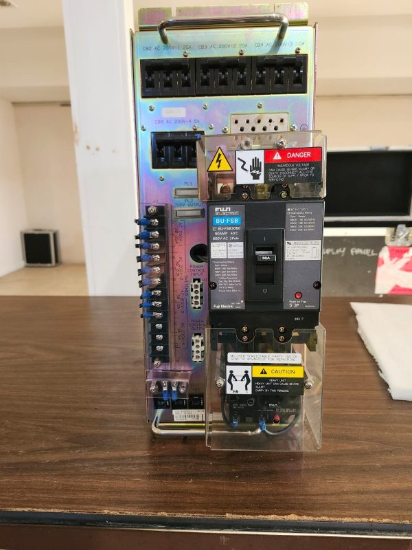 KH3-71327X02 / ADVANTEST POWER CONTROL BREAKER BOX 600V 3 POLE 50 AMP - Image 4