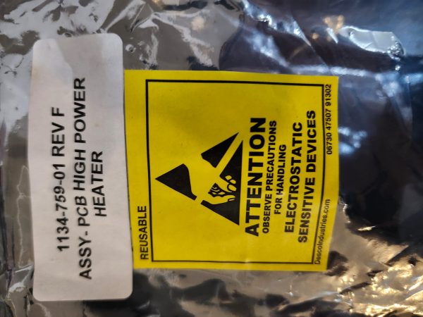 ASSY-PCB HIGH POWER HEATER 1134-759-01 REV F - Image 3