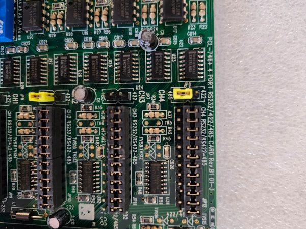 PCL-746+4 PORT RS232/422/485 CARD REV.B1 acquisition card - Image 3