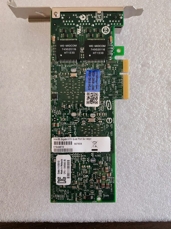 E1G44ET2 Intel Gigabit ET2 Quad Port Svr Adapter - Image 2