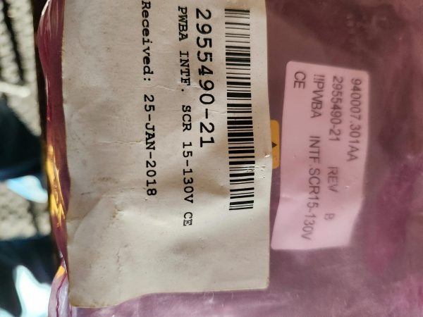 2955490-21 REV A CONTROL BOARD  (IN18S3B1) - Image 3