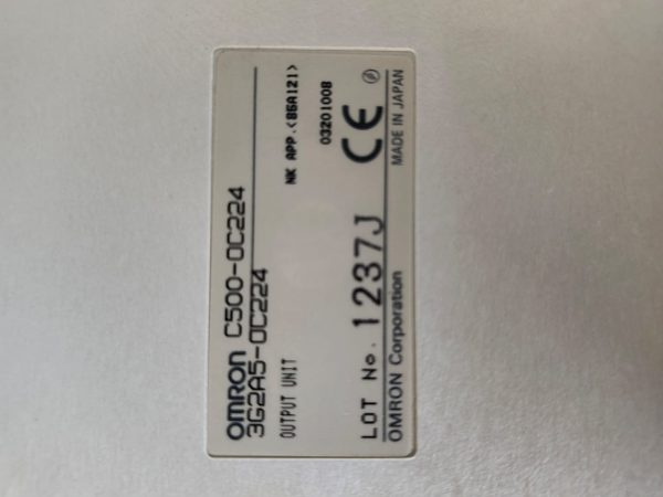 OMRON C500-OC224 PLC MODULE - Image 3