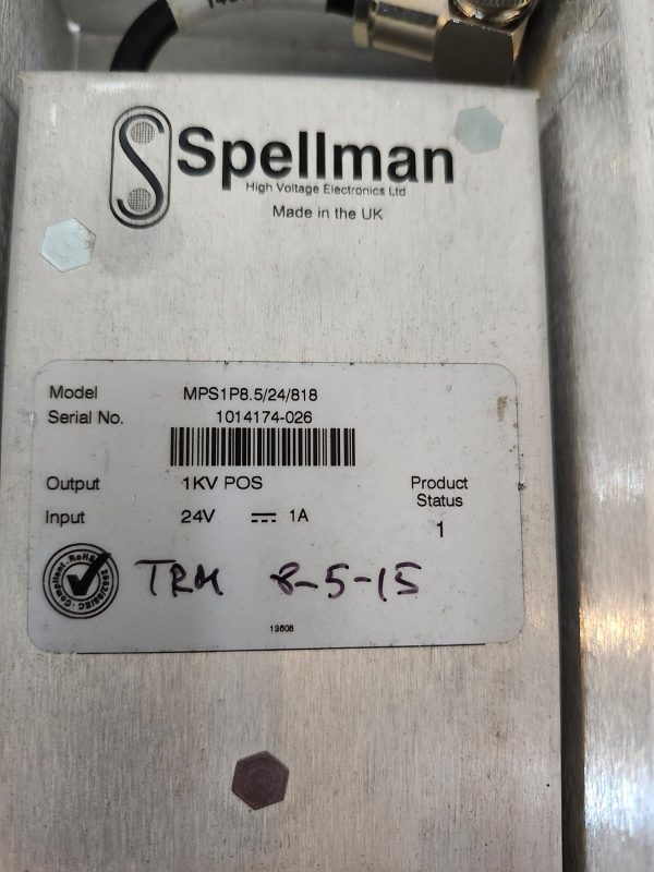 SPELLMAN MPS1P8.5/24 /818 - Image 4