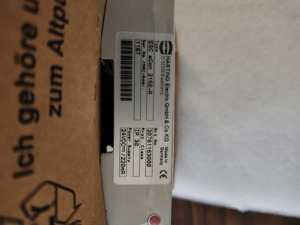 Harting eCon 2160-A Ethernet Switch Part Number 20761163000 - Image 2
