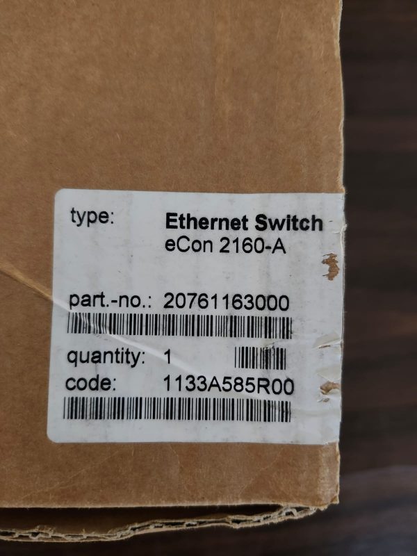 Harting eCon 2160-A Ethernet Switch Part Number 20761163000 - Image 3