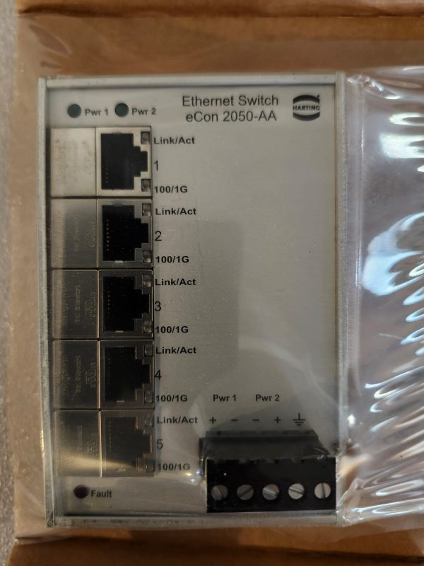 HARTING Ethernet Switch eCon 2050 AA 20761053001 5 Port