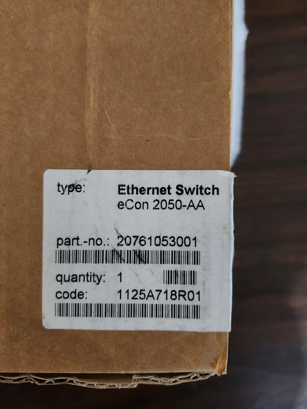 HARTING Ethernet Switch eCon 2050 AA 20761053001 5 Port - Image 3