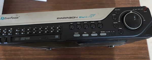 EVERFOCUS PARAGON 264X4 Channel Paragon H.264 DVR EPARA 16X4