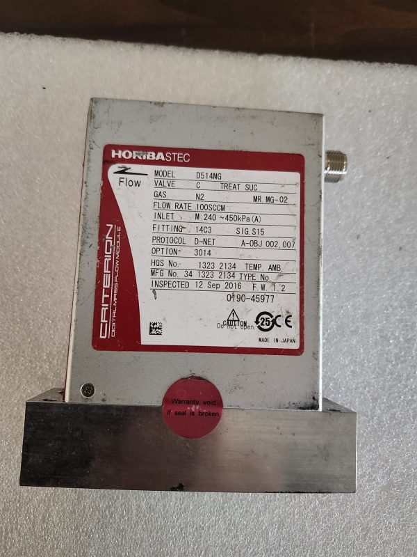 HORIBA STEC D514MG FLOW METER - Image 2