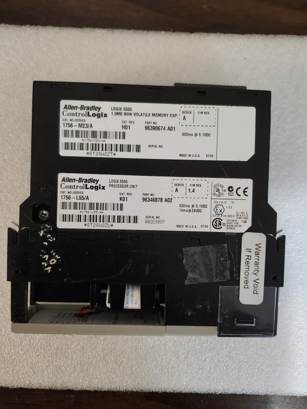 ALLEN BRADLEY LOGIX 5555 1756-M23/A 1756-L55/A - Image 2