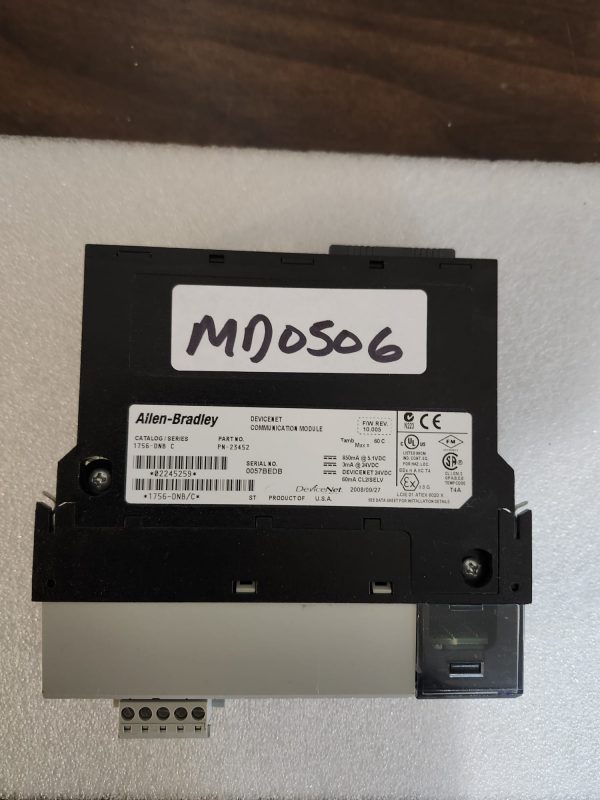 Allen-Bradley 1756-DNB SER C PN-23452 - Image 2