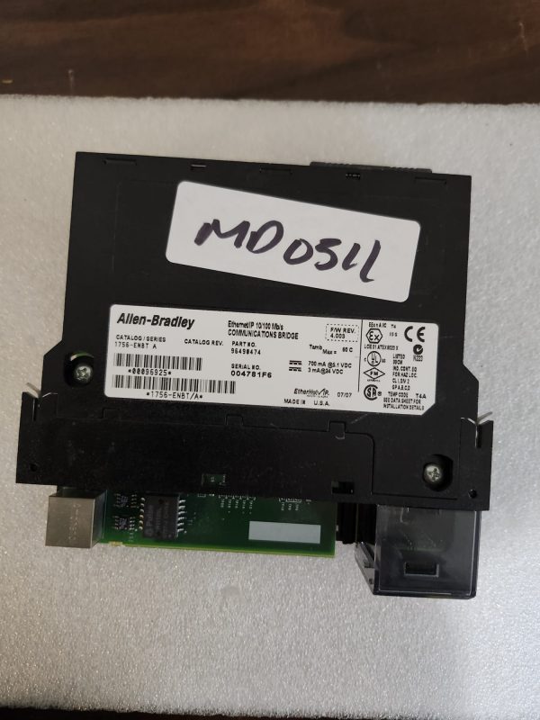 1756-ENBT Allen Bradley SER A PN-96490474. - Image 2