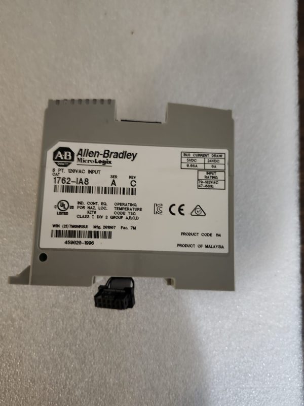 ALLEN BRADLEY 1762-IA8 SER. A REV. C - Image 2