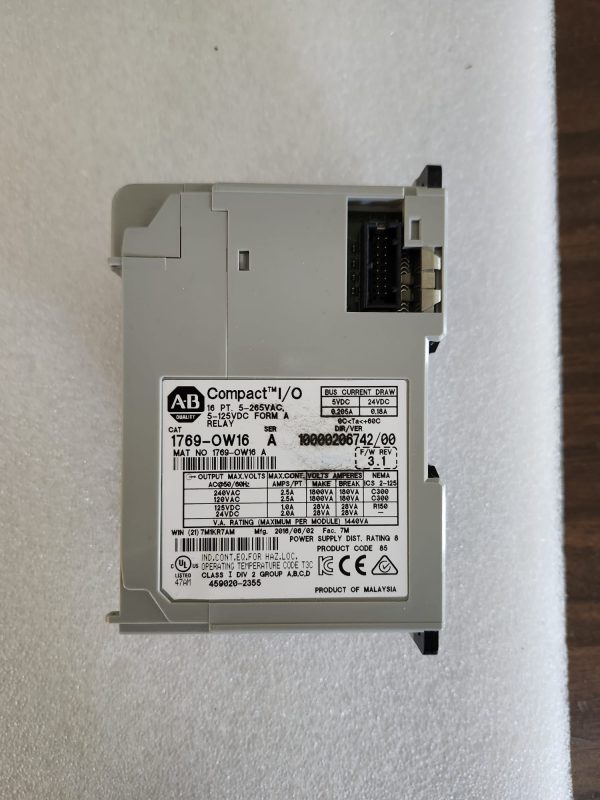 Allen-Bradley 1769-OW16 16ch Digital Output Relay Module - Image 3