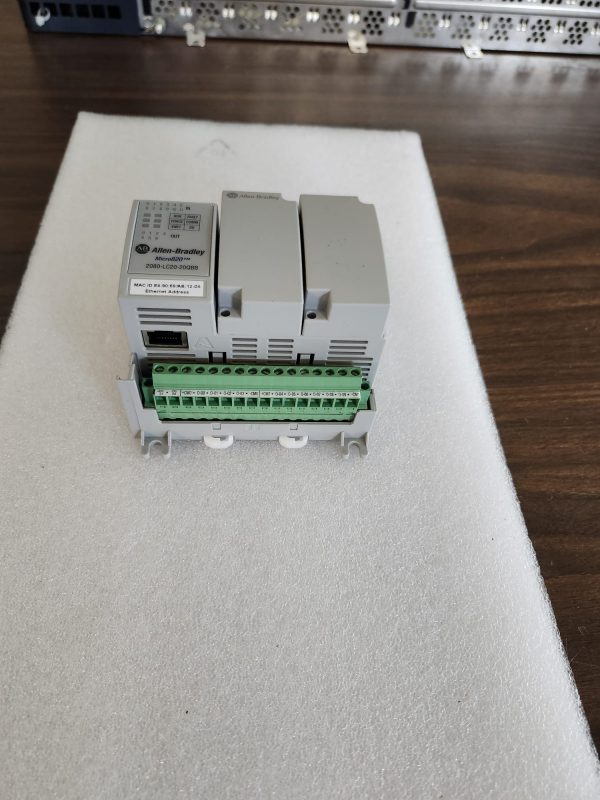 Allen-Bradley 2080-LC20-20QBBR 20 I/O ENet/IP Controller - Image 2