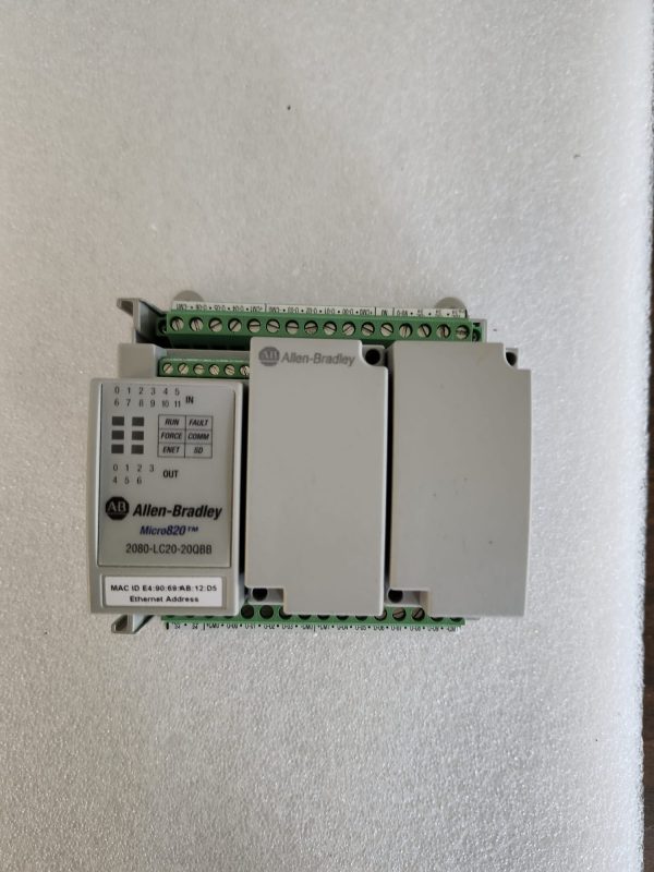 Allen-Bradley 2080-LC20-20QBBR 20 I/O ENet/IP Controller