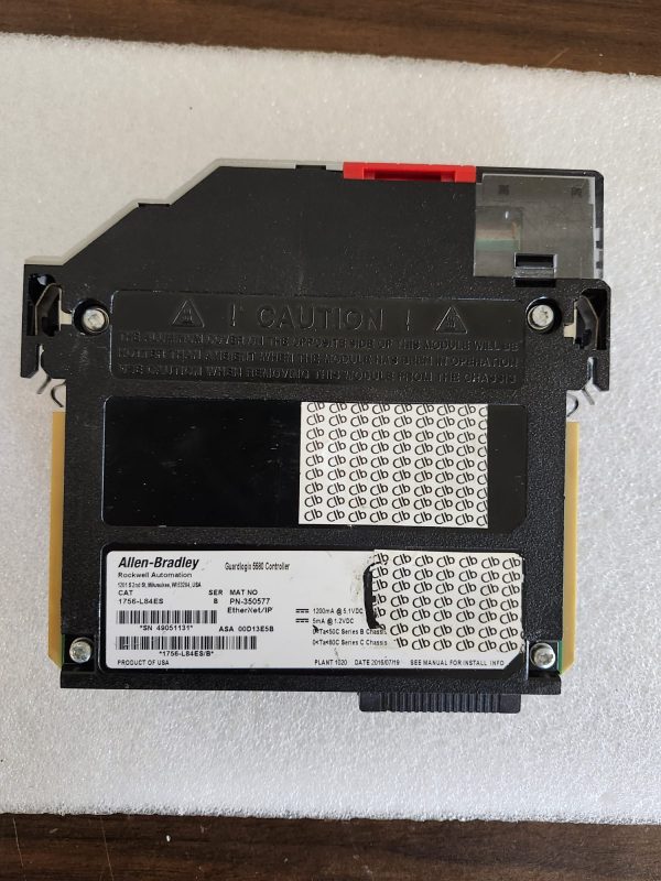 Allen Bradley 1756-L84ES SER B GuardLogix 5580 Controller PLC - Image 3