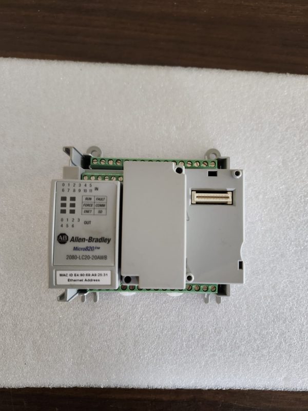 Allen Bradley 2080-LC20-20AWB Ser B Micro820 PLC