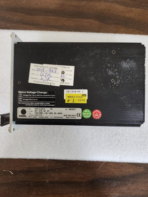 Kniel CPD 12.5/5.3 Power Supply - Image 3