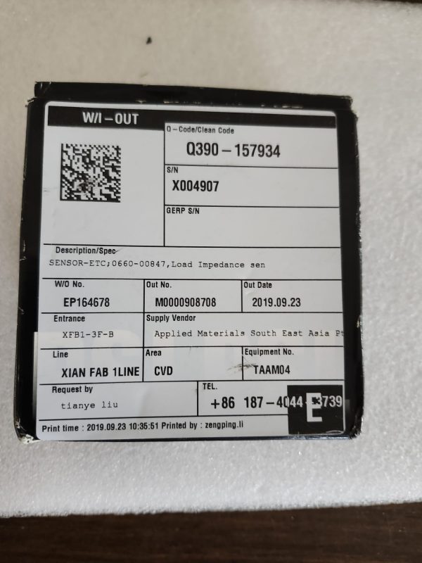 PSL EXP1-4-20MA-6 OUT-A1 PQUBE EXP1 4-20mA In-Out, AMAT 0660-00847 - Image 4
