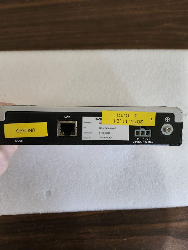 Applied Materials 0190-38061 Secure Device Server Moxa NPort 6450 - Image 3