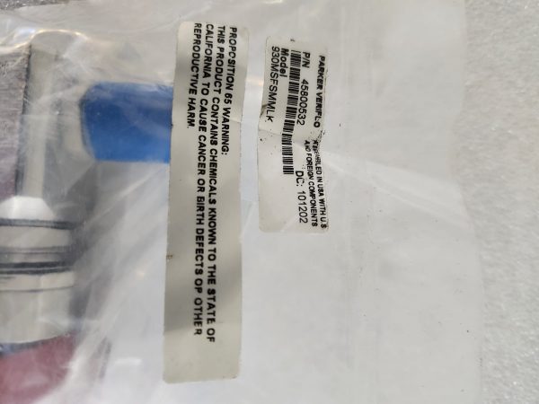 Parker Veriflo 930MSFSMMLK Valve - Image 2