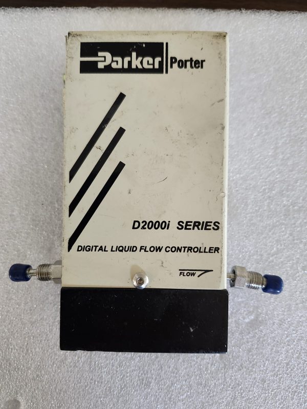 PARKER PORTER DIGITAL LIQUID FLOW CONTROLLER  D2000IDC065V 22ML/MIN TEOS