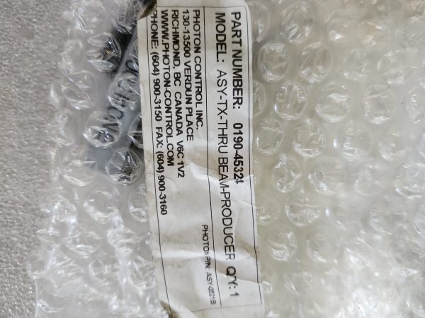 PHOTON CONTROL 0190-45324 ASY-TX-THRU BEAM-PRODUCER - Image 3