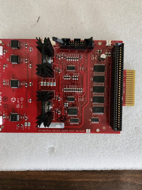 Driver Board assy PCB 30-0165 - Affymetrix Genechip Fluidics