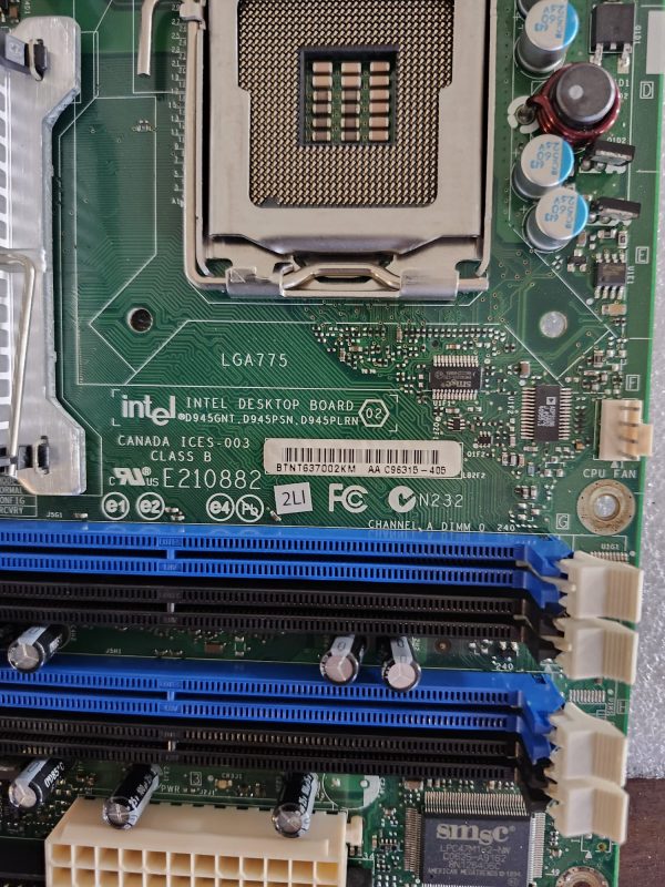 Intel  D945GNT, D945PSN, D945PLRN E210882 Desktop Board - Image 3