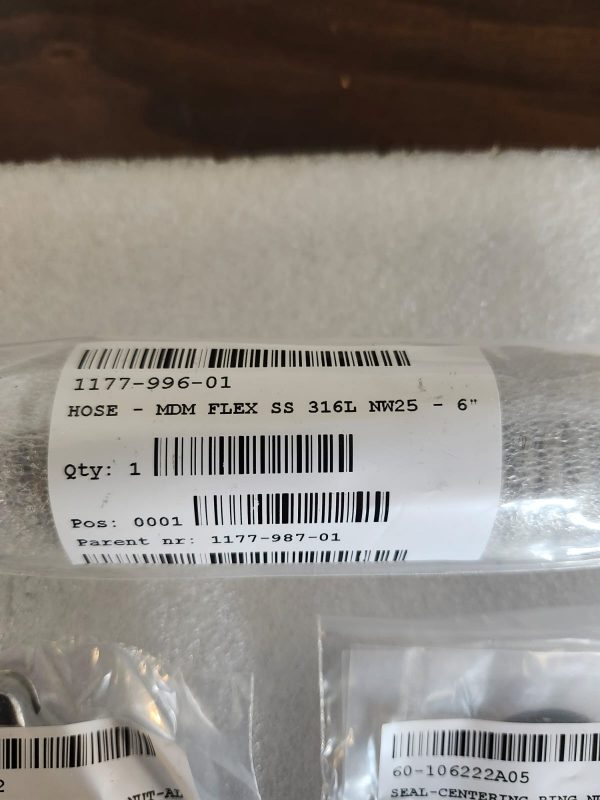 ASM HOSE - MDM FLEX, CLAMP-20, 2 x SEAL-CENTERING RING 1177-987-01 - Image 2