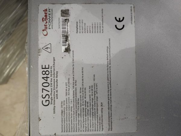 Outback Power GS7048E Radian Series - Image 3
