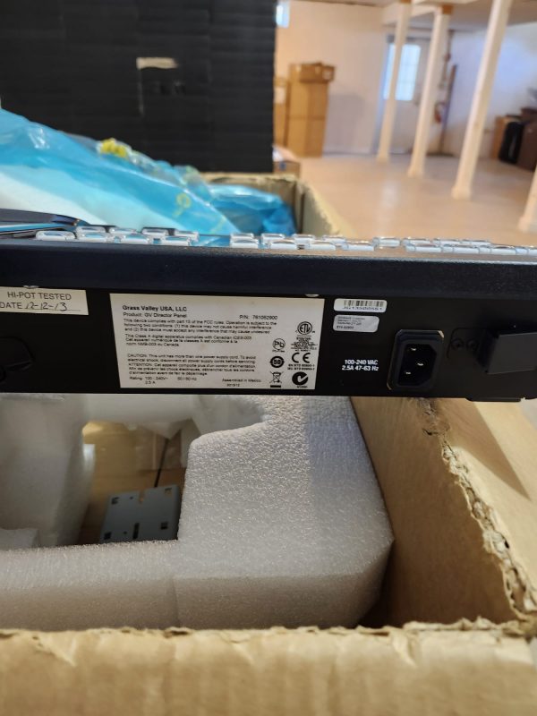 Grass Valley GV Director Panel 761052900 With 8.5" Display & Intel Core i5 CPU - Image 5