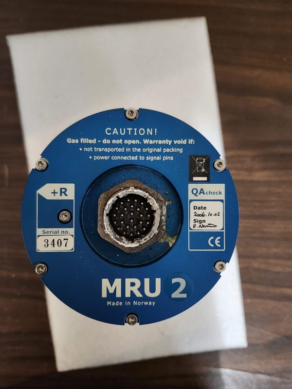 KONGSBERG MRU-M-SC1 MOTION REFERENCE UNIT MRU 2 ROLL & PITCH SENSOR 47736632 - Image 2